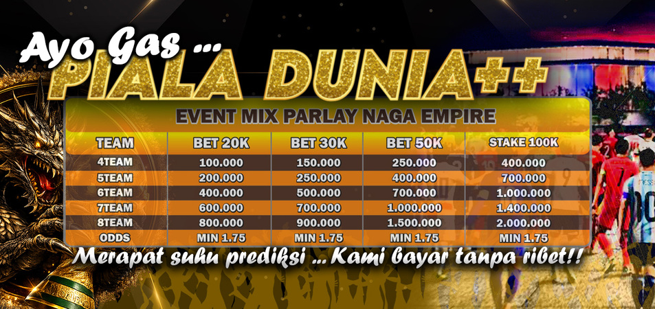 PARLAY PIALA  DUNIA